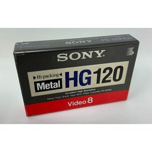 Sony Japan Limited Video 8 HG Tape MP120‎